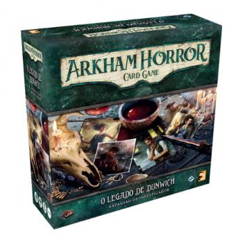 Combo Expansões Arkham Horror: Card Game - O Legado de Dunwich  (Campanha + Investigador)