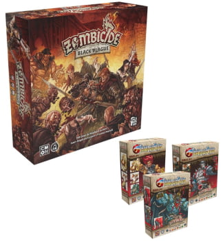 Combo Zombicide Black Plague + 3 pack de THUNDERCATS