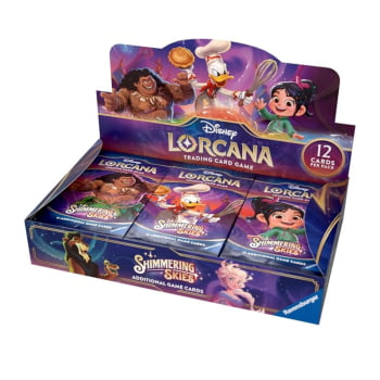 Disney Lorcana: Shimmering Skies- Booster Pack 24 unidades (Inglês)