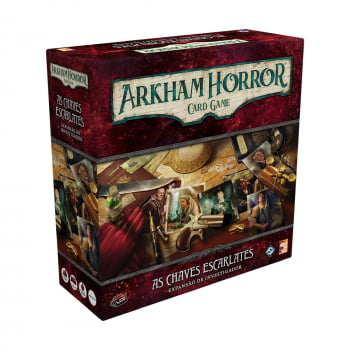 Expansão de Investigador - Arkham Horror: Card Game - As Chaves Escarlates 