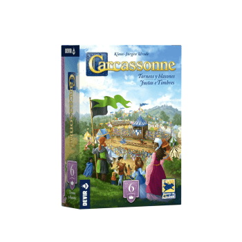 Expansão Carcassonne : Justas e timbres ( Nova Edição) Expansão Carcassonne : Justas e timbres ( Nova Edição)