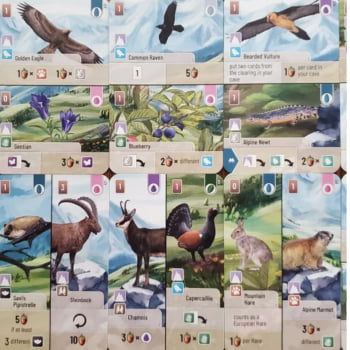 Expansão : Forest Shuffle - Alpino