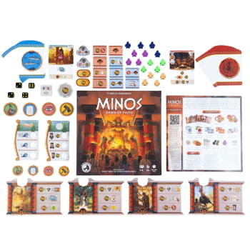 Expansão Minos : Dawn of Faith + Promo Minos Dawn of Faith New Special Abilities ( Inglês)