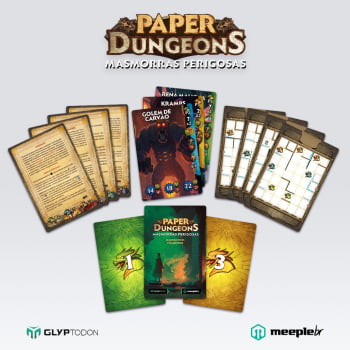 Expansão Paper Dungeons – Masmorras Perigosas