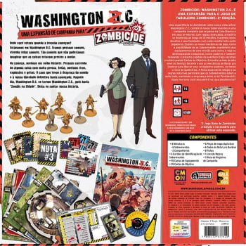 Expansão Zombicide 2° Edição: Washington Z.C. 