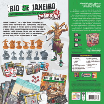 Expansão Zombicide (2ª Edição): Rio Z Janeiro