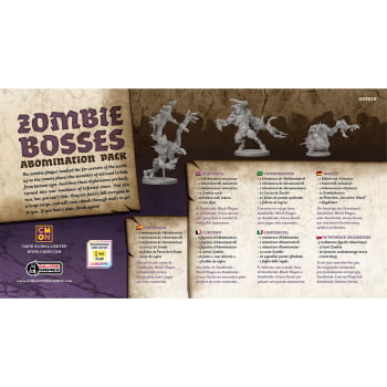 Expansão Zombicide Black Plague: Zombie Bosses