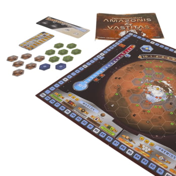 Jogo Terraforming Mars:  Expansão Amazonis & Vastitas