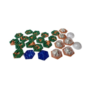 Jogo Terraforming Mars : Expansão Amazonis Planitia 3D Tiles