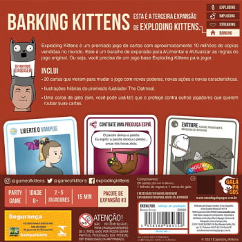 Expansão Exploding Kittes: Barking Kittens