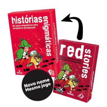 Jogo Histórias Enigmáticas (Red Stories)