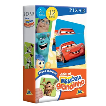 Jogo de Memória Grandinho - Pixar