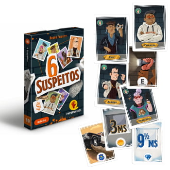 Jogo 6 Suspeitos - Linha Micro