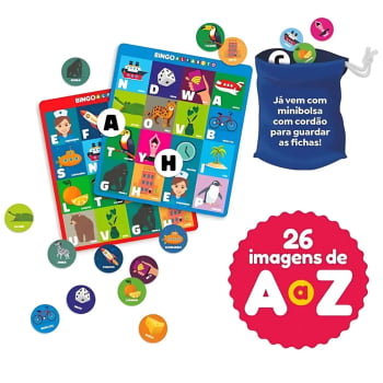Jogo Bingo Alfabeto