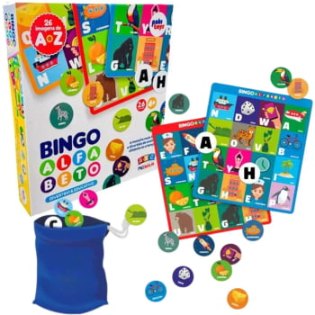 Jogo Bingo Alfabeto