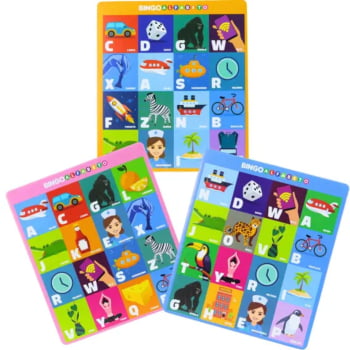 Jogo Bingo Alfabeto