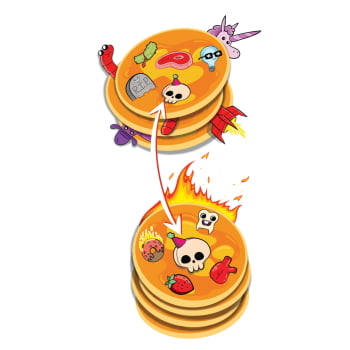 Jogo Dobble: Anarcky Pancakes