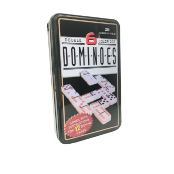 Jogo Dominó - 28 Peças : Dominoes 6