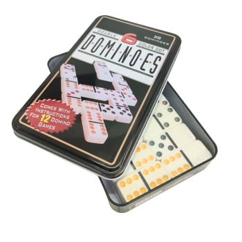 Jogo Dominó - 28 Peças : Dominoes 6