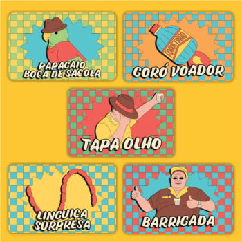 Jogo Farra, Pinga, Truco, Torresmo, Churrasco