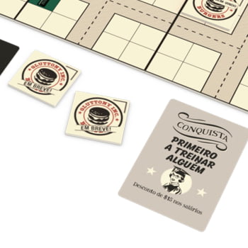 Jogo Food Chain Magnate + Expansão : The Ketchup Mechanism & Other Ideas + Sleeves grátis