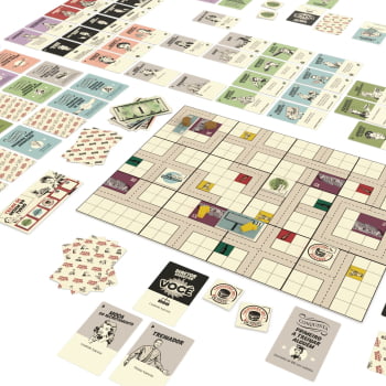 Jogo Food Chain Magnate + Expansão : The Ketchup Mechanism & Other Ideas + Sleeves grátis