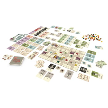 Jogo Food Chain Magnate + Expansão : The Ketchup Mechanism & Other Ideas + Sleeves grátis