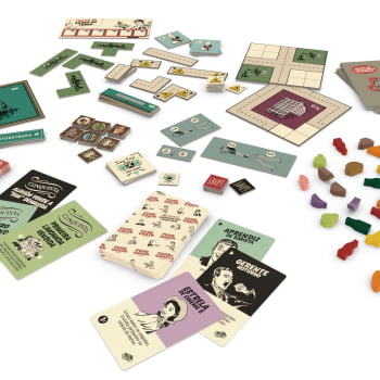 Jogo Food Chain Magnate + Expansão : The Ketchup Mechanism & Other Ideas + Sleeves grátis
