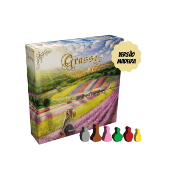 Jogo Grasse 2ª Edição - Versão Madeira Jogo Grasse 2ª Edição - Versão Madeira