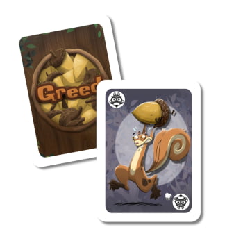 Jogo Greed + Cartas Promos