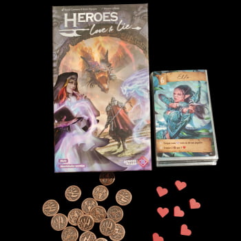 Jogo Heroes - Love to Lie - Sleeves incluso