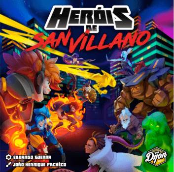 Jogo Heróis de San Villano + Cartas Promo