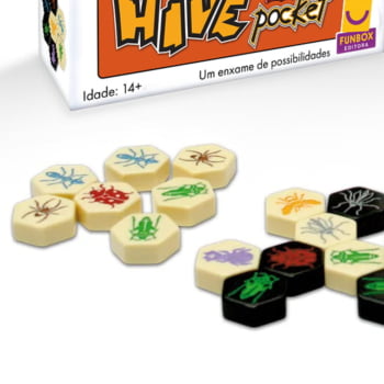 Jogo Hive Pocket + Expansão Tatuzinho