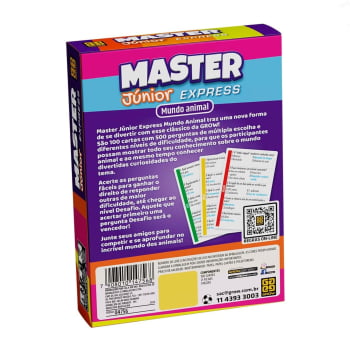 Jogo Master Junior Express - Mundo Animal