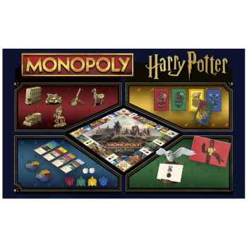 Jogo Monopoly - Edição Harry Potter 