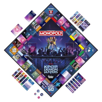 Jogo Monopoly Guerreiras do K-Pop