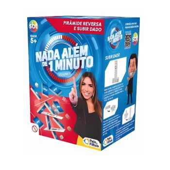 Jogo Nada Além de 1 Minuto : Volume 1 - Pirâmide Reversa e Subir Dado