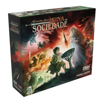 Jogo O Senhor dos Anéis : Sina da Sociedade - Um jogo Pandemic System 