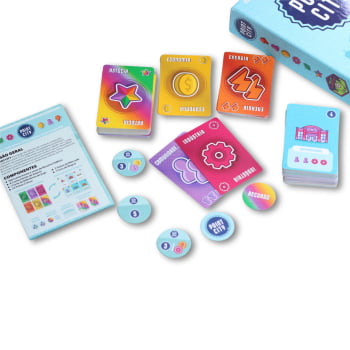 Jogo Point City + Expansão (4 fichas cívicas)