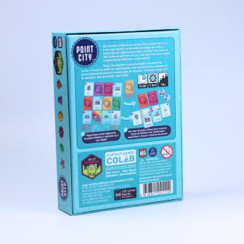 Jogo Point City + Expansão (4 fichas cívicas)