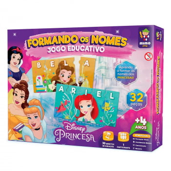 Jogo Educativo - Princesas Formando os Nomes