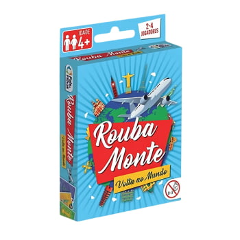 Jogo Rouba Monte - Volta ao Mundo