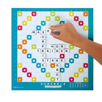 Jogo Scrabble - 2 em 1 Colaborativo