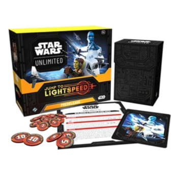 Jogo Star Wars Unlimited : Jump to Lightspeed  Pré-Release 