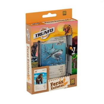 Jogo Super Trunfo Feras Extintas