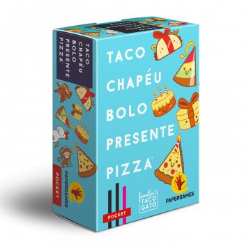 Jogo Taco Chapéu Bolo Presente Pizza (Família Taco Gato) 