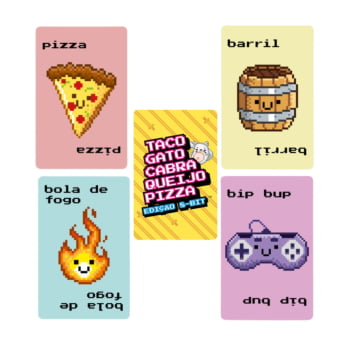 Jogo Taco Gato - Edição 8 Bits 