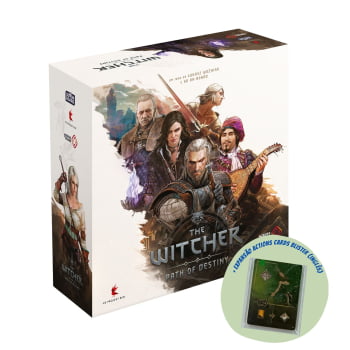 Jogo The Witcher : Path of Destiny - Versão Deluxe  + Actions Cards Blister Grátis