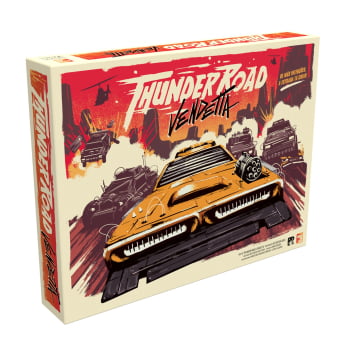 Jogo Thunder Road : Vendetta + Brinde  Pacote Sleeve Gamegenic