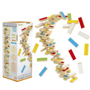 Jogo Torre Equilíbrio - Cores